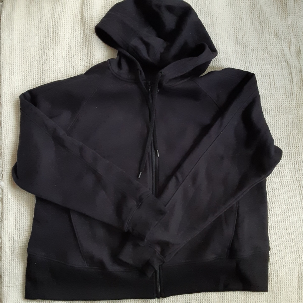 Tek Gear Ultrasoft Fleece black zip-up hoodie, XL - Picture 1 of 4